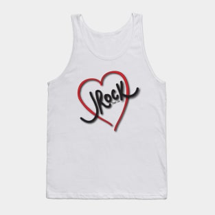 JRock Heart - White Tank Top